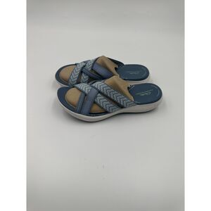 Clarks CloudStepper Sandal Slide On Mira Grove Sz 9 Light Weight Casual Durable